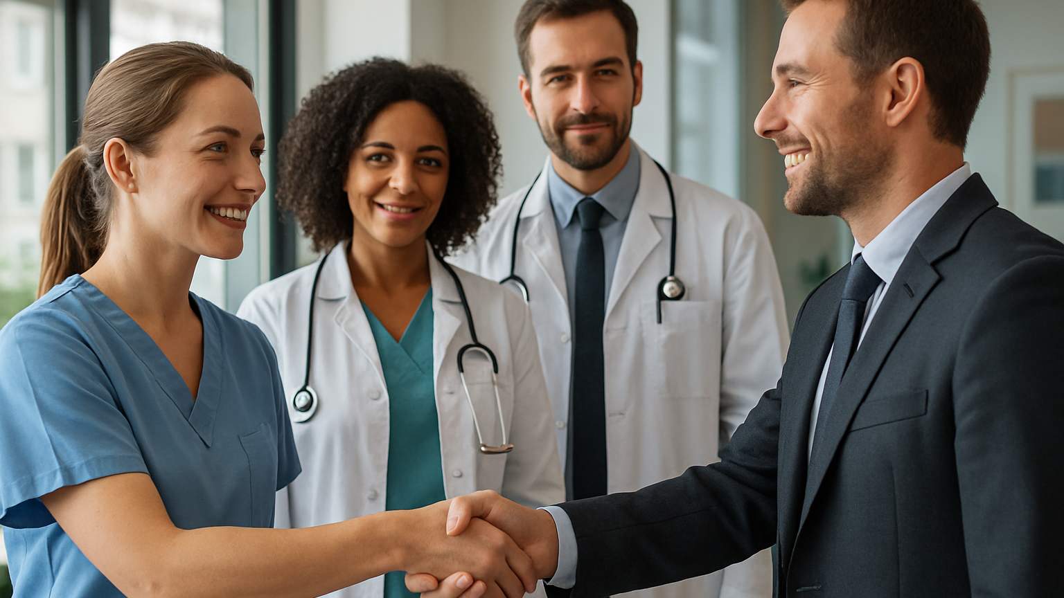 Personalvermittlung und Zeitarbeit für medizinisches Personal in Deutschland